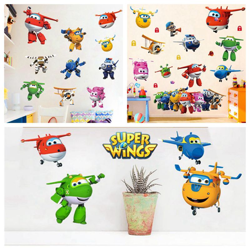 Home Textiles Perth - Hot Cartoon Super Wings Deformazione Aereo