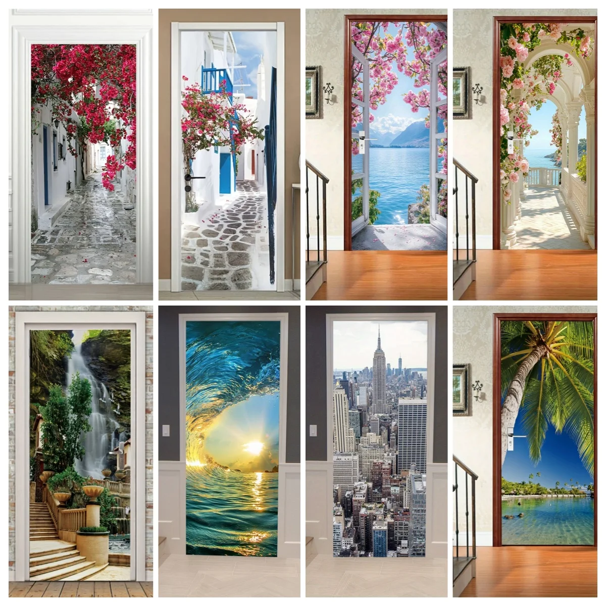 Home Textiles Perth - 40*120 cm Paesaggio Arte Murale Autoadesiva