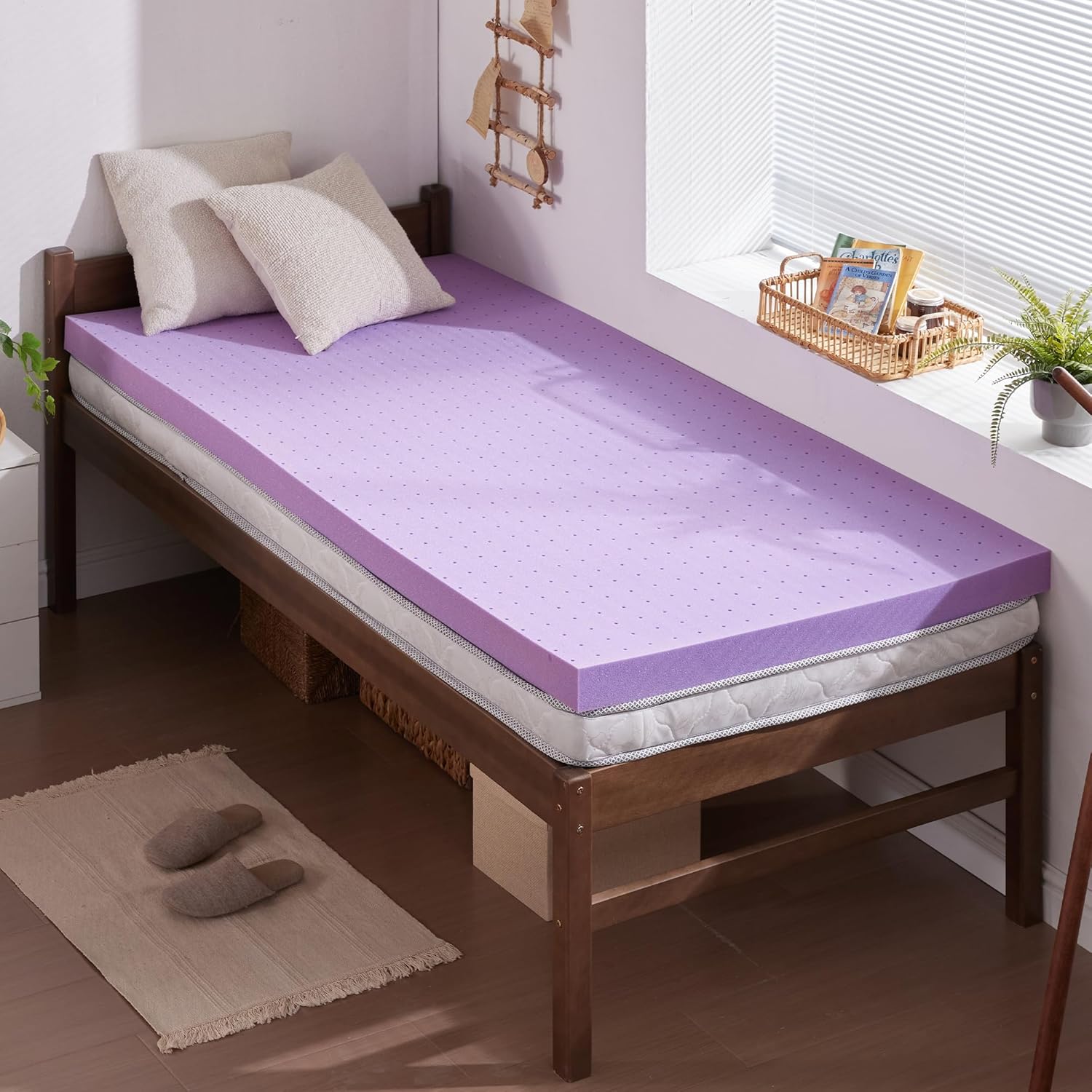 Memory Foam Topper - Topper Materasso in Memory Foam Gel,