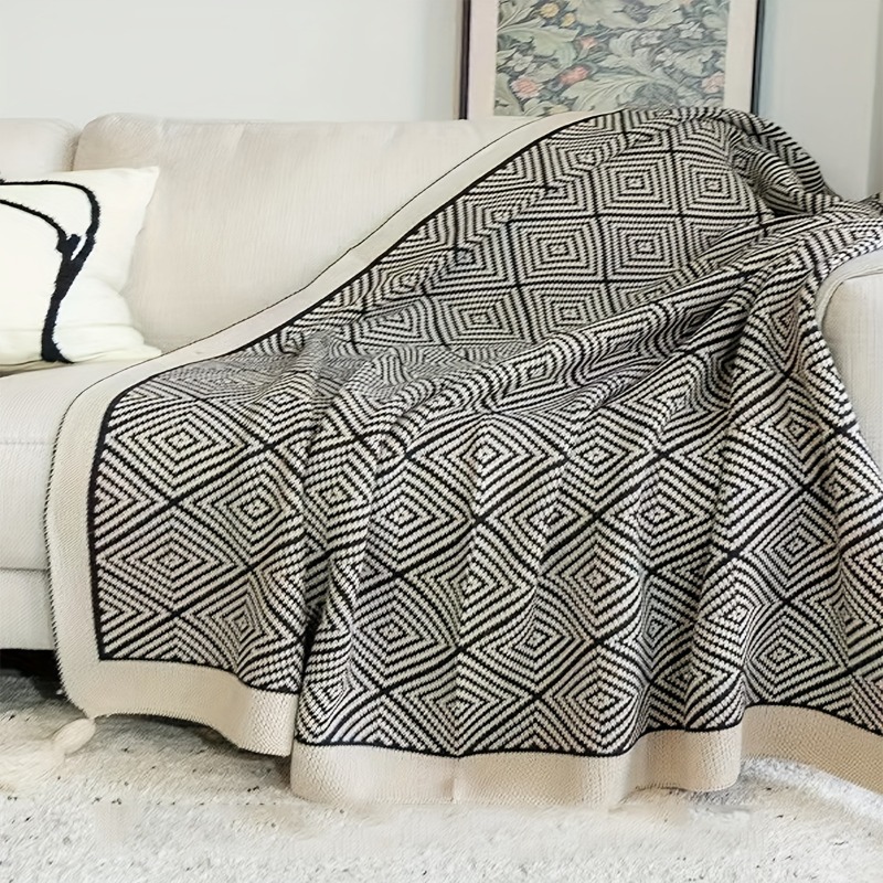 Wool Blanket Herringbone - 1 pezzo di coperta da tiro