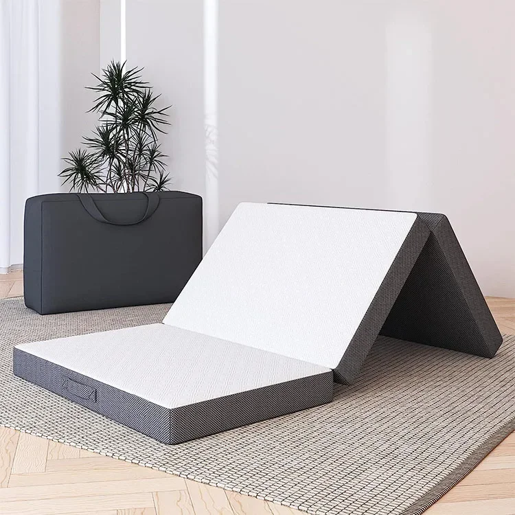 Memory Foam Topper - Materasso Pieghevole Portatile in Memory Foam