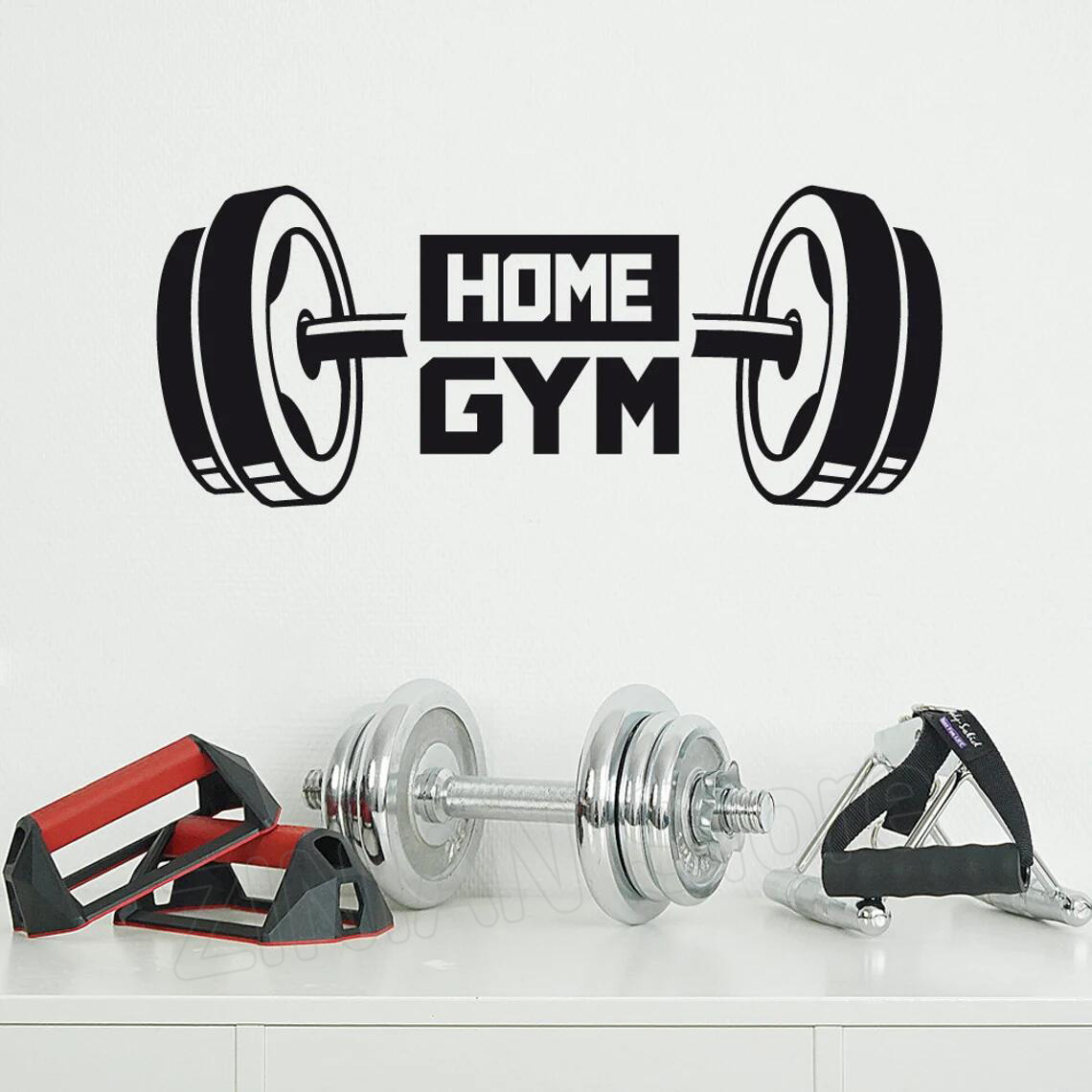 Home Textiles Perth - Fitness Home Gym Decor Adesivo da
