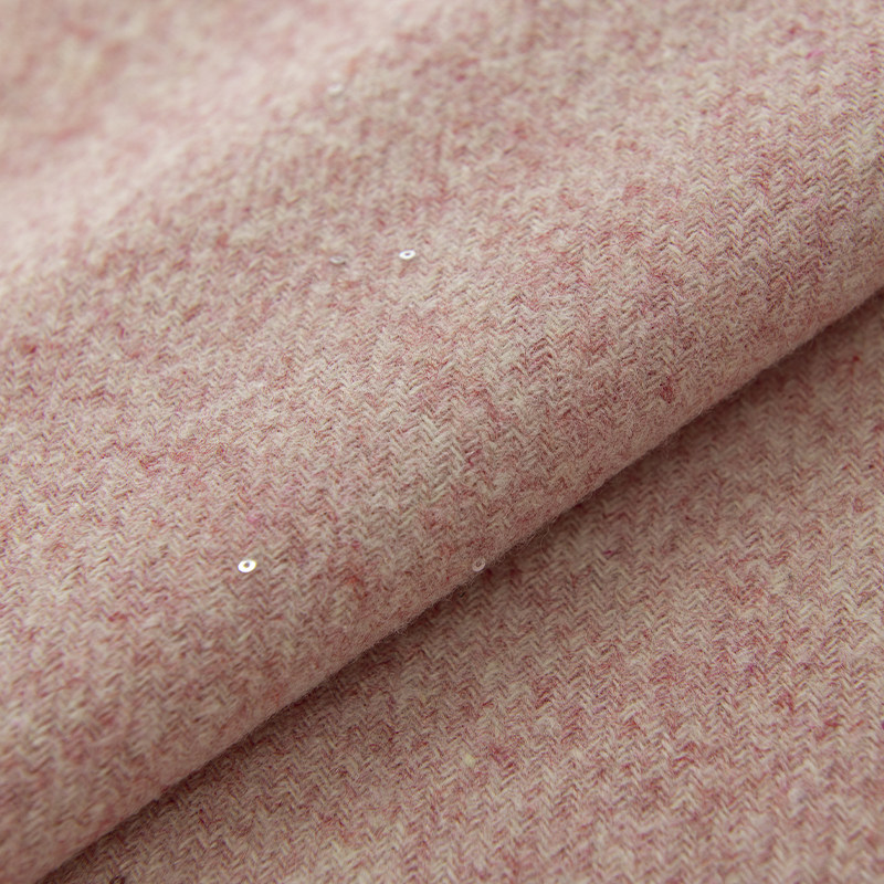 Tessuto in tweed misto lana co - Wool Blanket Herringbone recensione e prezzo