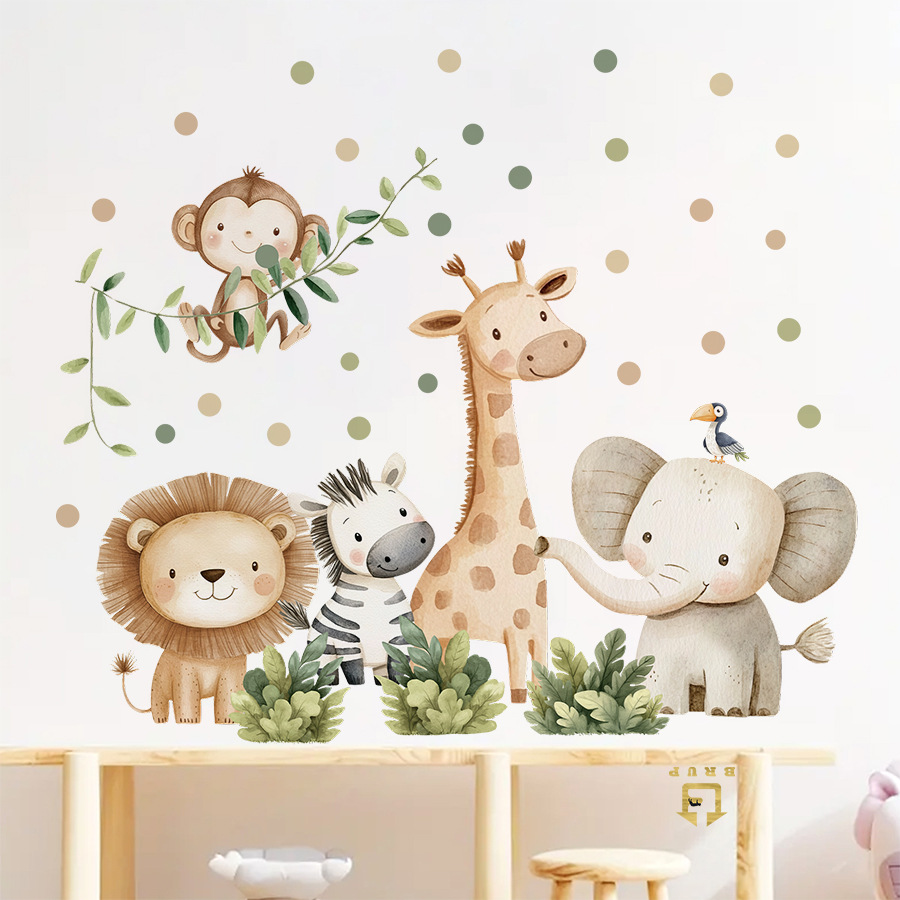 Boho Forest Animals Adesivi mu - Home Textiles Perth recensione e prezzo