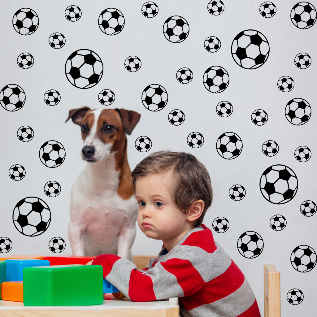 43 pezzi adesivi murali calcio - Home Textiles Perth recensione e prezzo