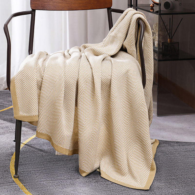 Coperta lavorata a maglia stil - Wool Blanket Herringbone recensione e prezzo