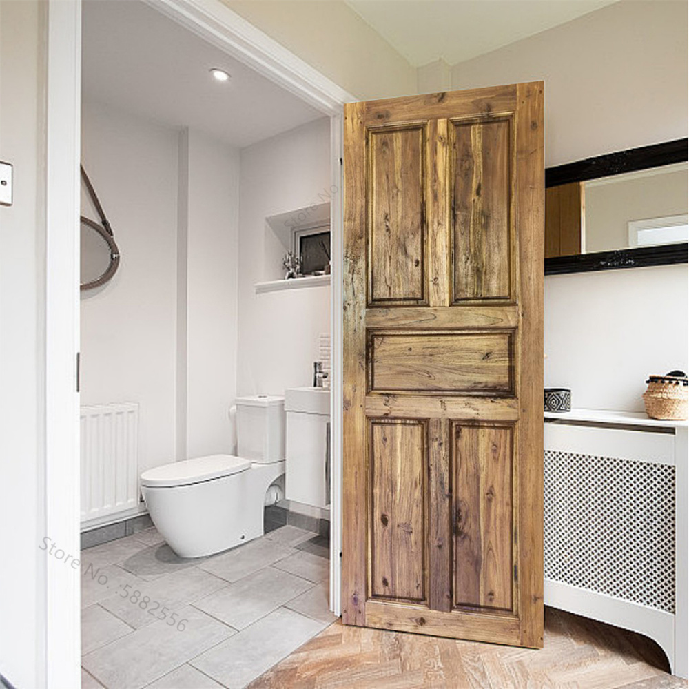Wooden Door Mural Decal Sticke - Home Textiles Perth recensione e prezzo
