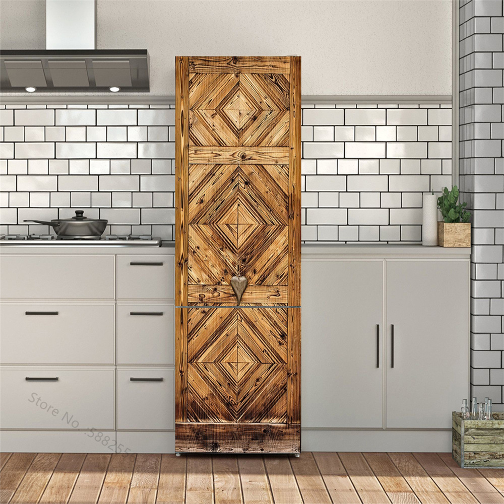 Wooden Door Mural Decal Sticke - Home Textiles Perth recensione e prezzo