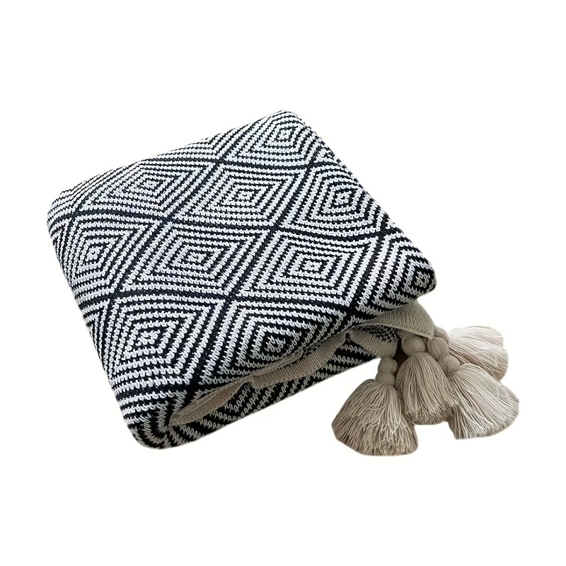 1 pezzo di coperta da tiro per - Wool Blanket Herringbone recensione e prezzo