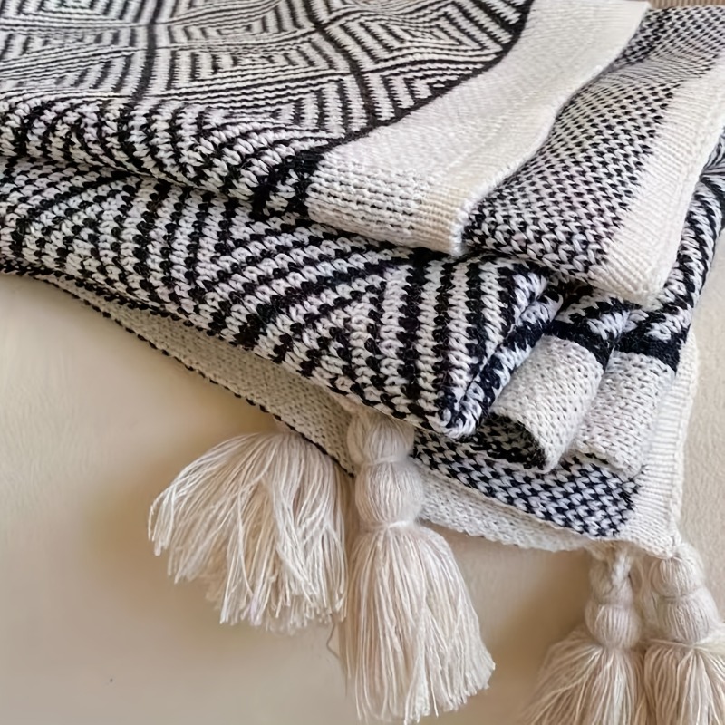 1 pezzo di coperta da tiro per - Wool Blanket Herringbone recensione e prezzo