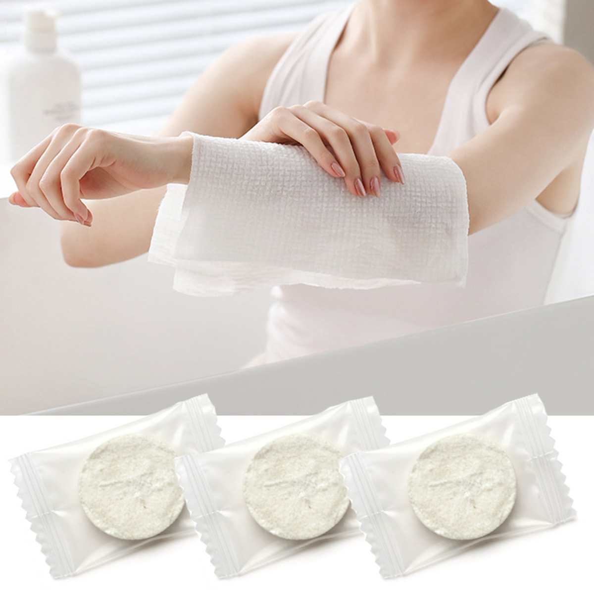 100 Pezzi di Asciugamani Compr - Home Textiles Face Towel recensione e prezzo