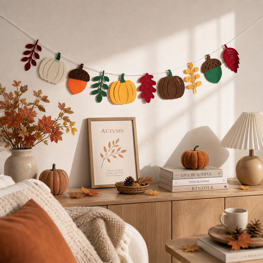 Bandiera Autunnale con Foglie  - Home Textiles Usa recensione e prezzo
