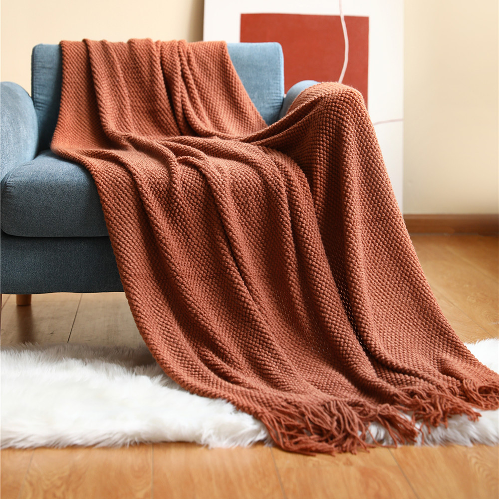 Coperta in maglia spessa decor - Wool Blanket Herringbone recensione e prezzo