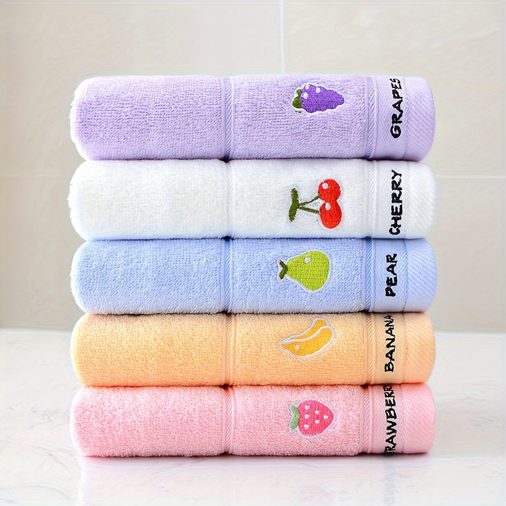 3 Asciugamani con Motivi di Fr - Home Textiles Face Towel recensione e prezzo