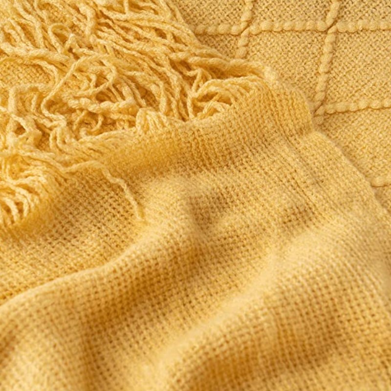 Coperta da tiro in tessuto Boh - Wool Blanket Herringbone recensione e prezzo