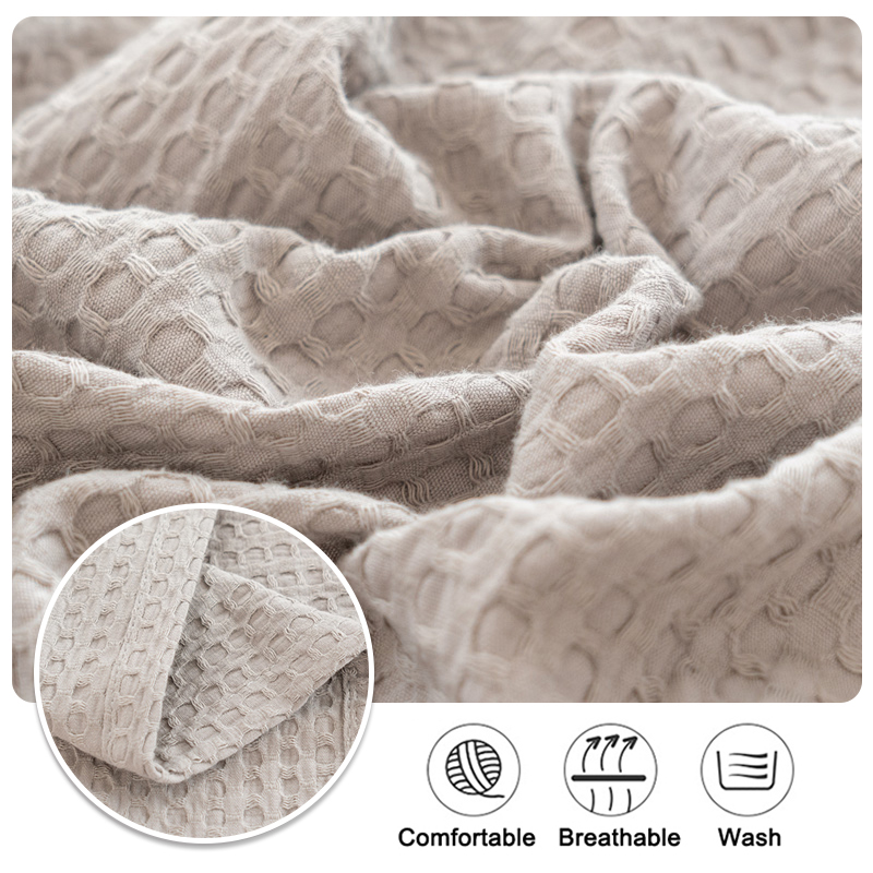Coperta estiva in garza, copri - Wool Blanket Herringbone recensione e prezzo