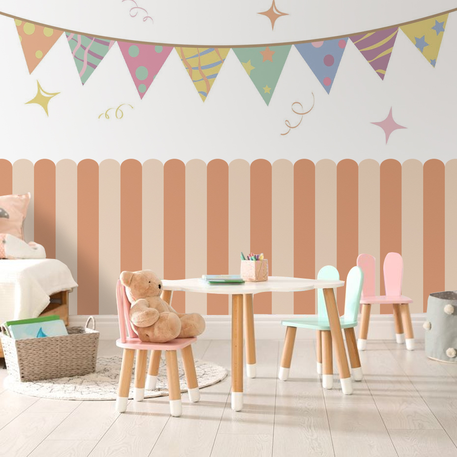 Carta da parati ad arco a stri - Home Textiles Perth recensione e prezzo